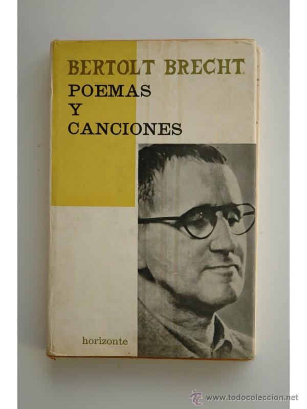 Libros: Poemas y canciones - BRECHT, Bertolt - Foto 1