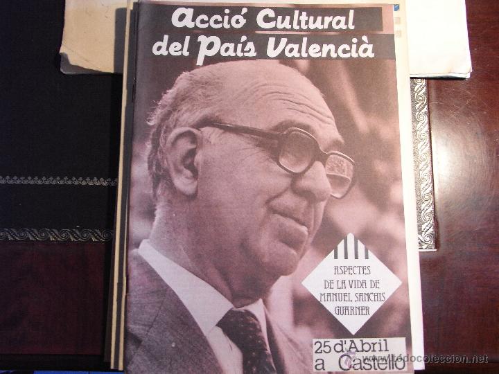 Libros: Acci&oacute; cultural del Pa&iacute;s Valenci&agrave;. MAIG-82, N&ordm; 12/13 (VER OTROS N&Uacute;MEROS EN INTERIOR)