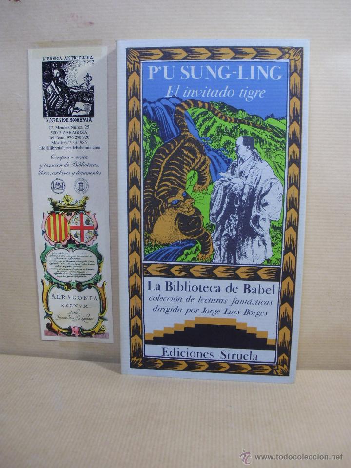 Libros: EL INVITADO TIGRE. - P&acute;u Sung- Ling. - Foto 1