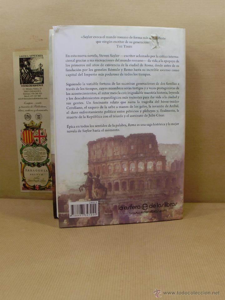 Libros: ROMA. La novela de la antigua Roma. - &rdquo;Saylor,Steven.&rdquo; - Foto 2