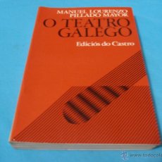 Libros: O TEATRO GALEGO,MANUEL LOURENZO PILLADO MAYOR, EDICIOS DO CASTRO. Lote 42256976
