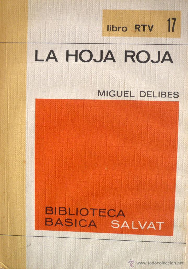 Libros: MIGUEL DELIBES / LA HOJA ROJA / (Ref: 2505-X) - Foto 1