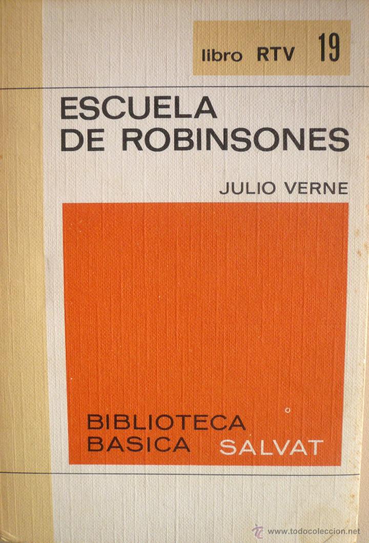 Libros: JULIO VERNE / ESCUELA DE ROBINSONES / (Ref: 2507-X) - Foto 1