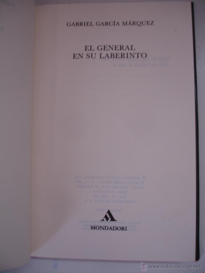 Libros: GABRIEL GARC&Iacute;A M&Aacute;RQUEZ : EL GENERAL EN SU LABERINTO - Foto 8