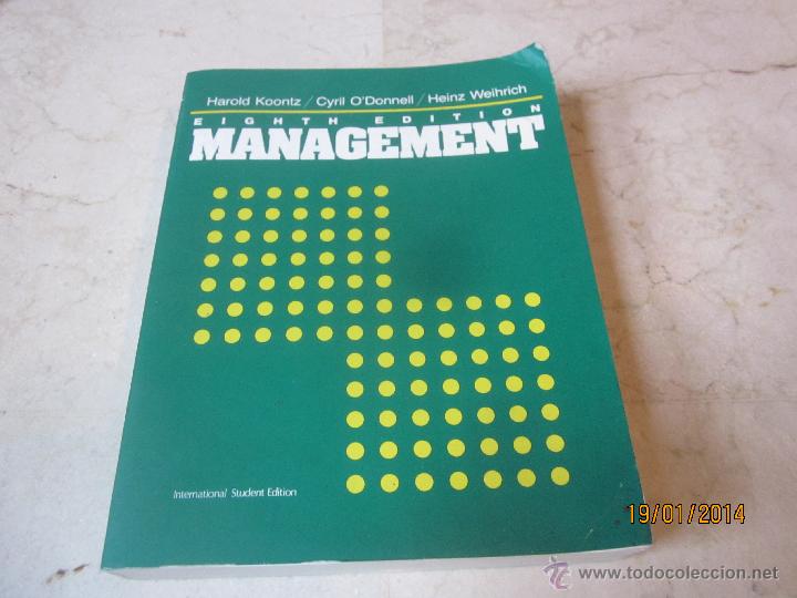 Libros: HAROLD KOONTZ - MANAGEMENT - McGRAW HILL 1984 - Foto 1
