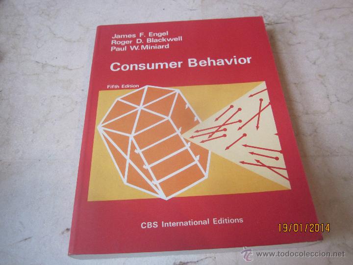 Libros: JAMES F. ENGEL - CONSUMER BEHAVIOR - CBS 1986 - Foto 1