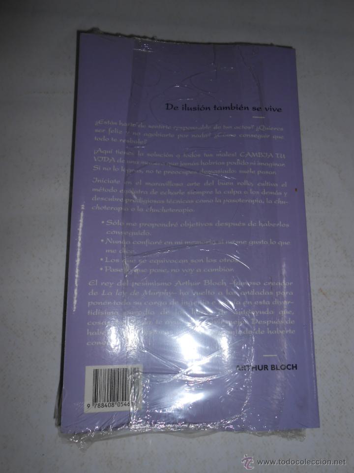 Libros: DE ILUSION TAMBIEN SE VIVE. ARTHUR BLOCH. TDK60 - - Foto 2