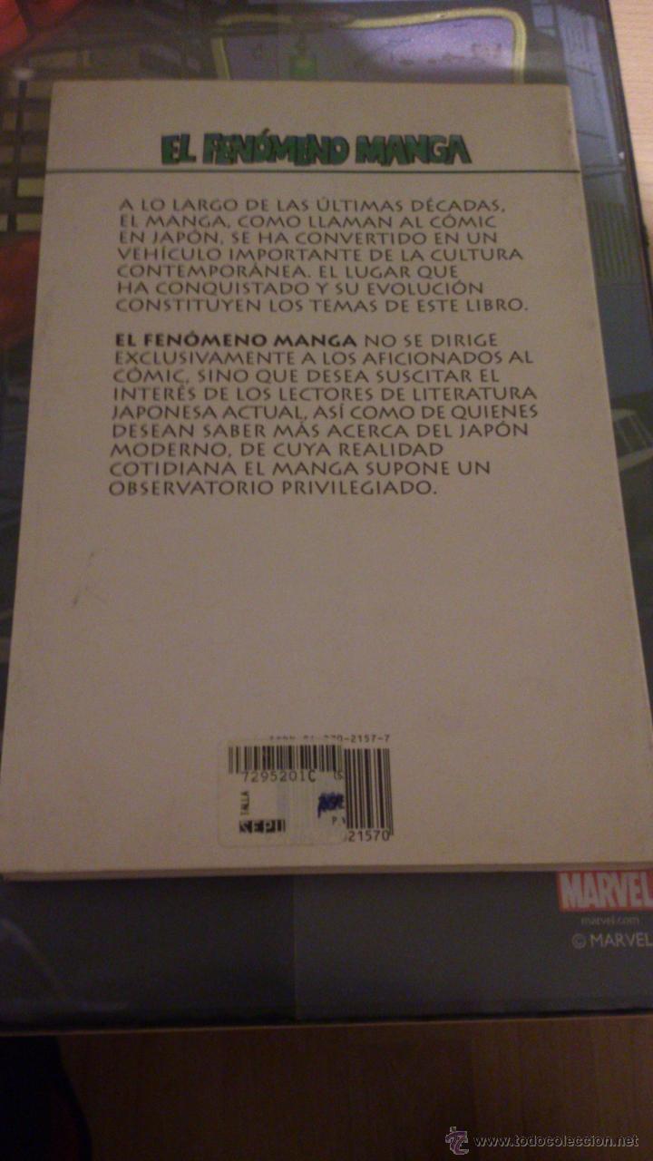 Libros: El Fen&oacute;meno Manga. Ed. Mart&iacute;nez Roca -1996 - Foto 2