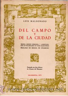 Libros: Del Campo y la Ciudad, Luis Maldonado - Foto 1