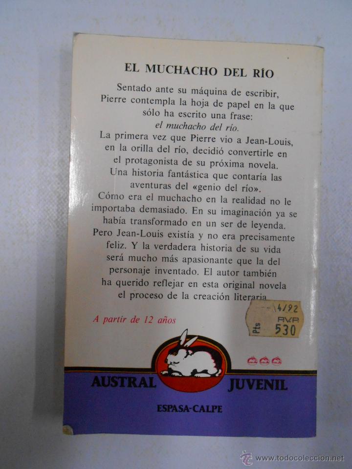 Libros: EL MUCHACHO DEL RIO. MICHEL- AIME BAUDOUY. TDK180 - - Foto 2