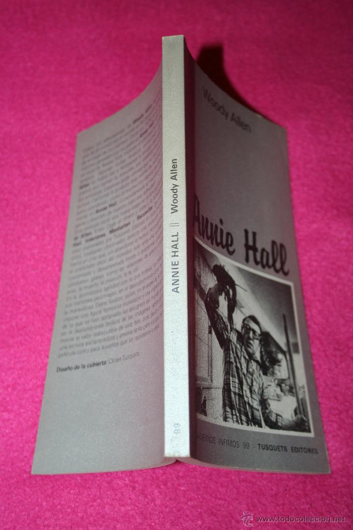 Libros: Annie Hall. Woody Allen - Foto 3