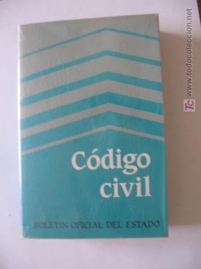 Libros: CODIGO CIVIL (decada de los 80). - Foto 1