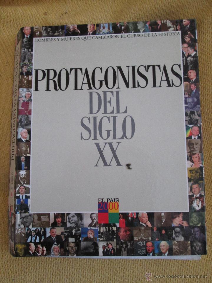 Libros: PROTAGONISTAS DEL SIGLO XX EL PAIS 2000 NO COMPLETO - Foto 1