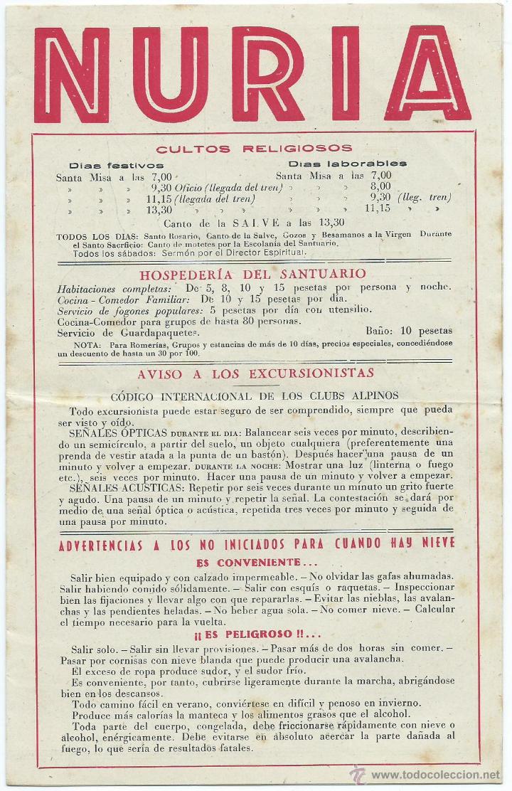 Libros: Record del santuari de la Mare de Deu de Nuria - Foto 2
