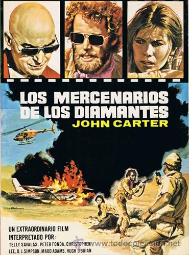 Libros: LOS MERCENARIOS DE LOS DIAMANTES  JOHN CARTER - Foto 1