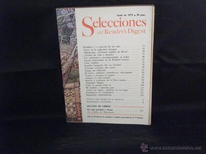 Libros: SELECCIONES DEL READERS DIGEST JUNIO 1979 - Foto 1