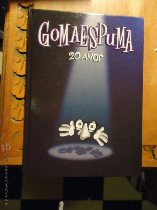 Libros: GOMA ESPUMA 20 A&Ntilde;OS 2001 - 255 PAGINAS TAPAS DURAS