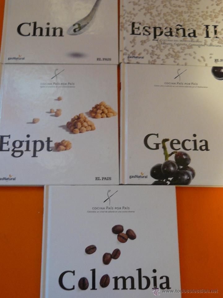 Libros cocina distintos paises ed. el pais