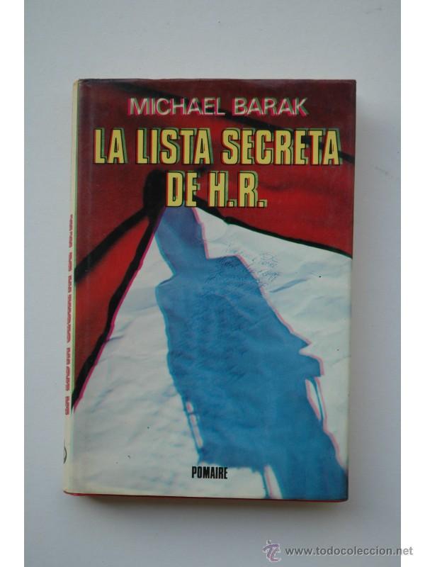 Libros: La lista secreta de Heinrich Roehm - BARAK, Michael - Foto 1