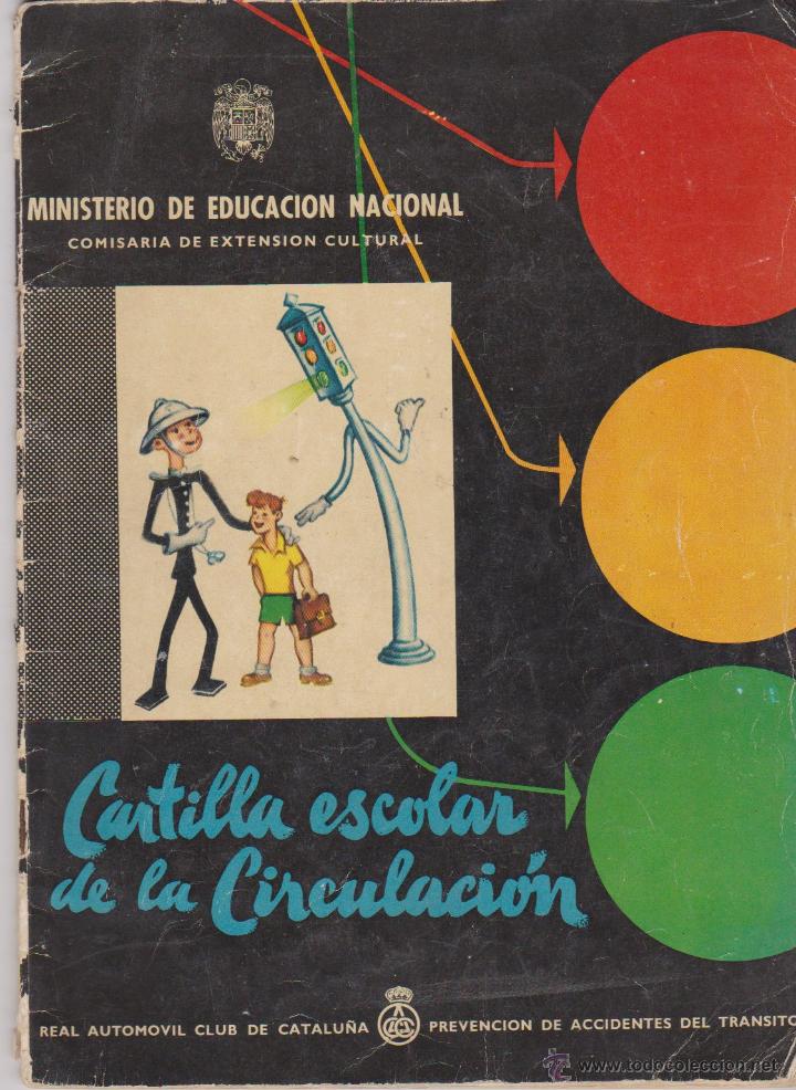 Libros: CARTILLA ESCOLAR DE LA CIRCULACION, 1957 - Foto 1