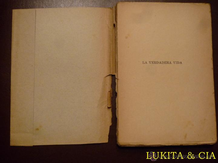 Libros: LA VERDADERA VIDA. LA VIDA Y LA DOCTRINA DE JES&Uacute;S. LE&Oacute;N TOLSTOI. - Foto 4