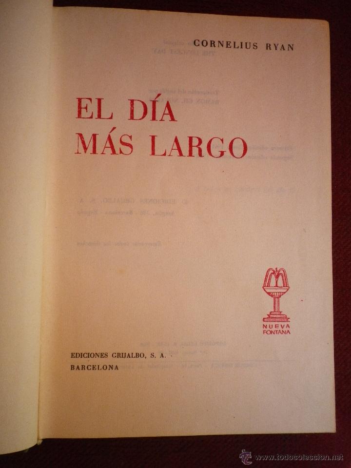 Libros: El D&iacute;a M&aacute;s Largo POR  Cornelius Ryan - Foto 2