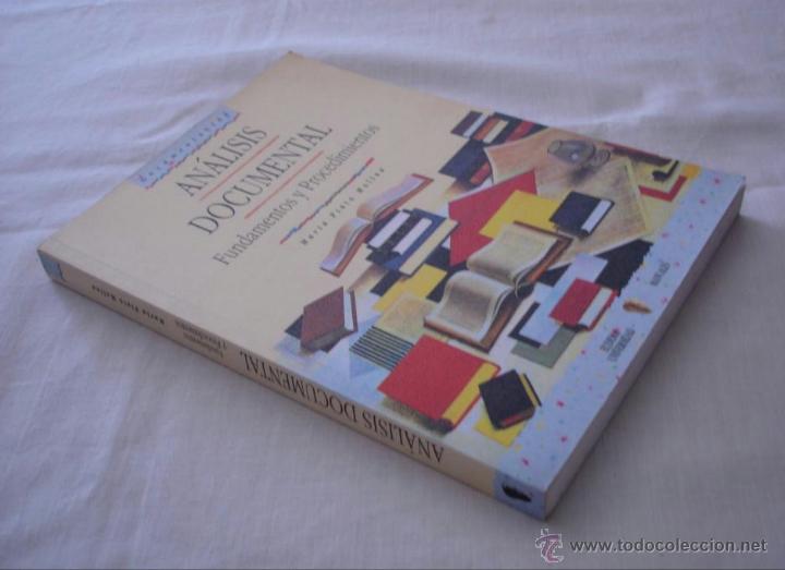 Libros: AN&Aacute;LISIS DOCUMENTAL - FUNDAMENTOS Y PROCEDIMIENTOS - EUDEMA UNIVERSIDAD MANUALES - Foto 2
