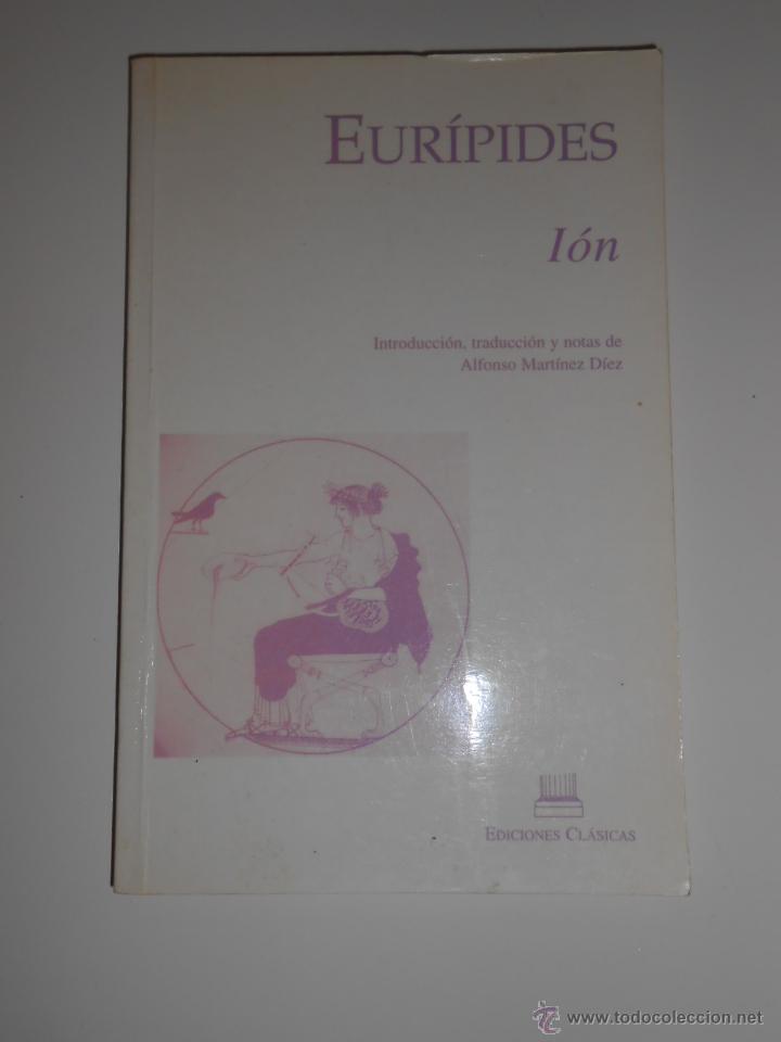 Libros: EURIPIDES. - ION - EDICIONES CLASICAS. TDK189 - - Foto 1