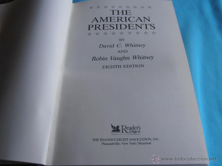 Libros: THE AMERICAN PRESIDENTS - Foto 3