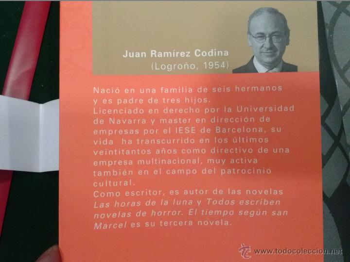 Libros: JUAN RAMIREZ CODINA -- EL TIEMPO SEGUN SAN MARCEL  @ - Foto 2