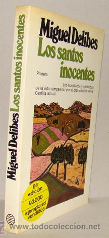 Libros: LOS SANTOS INOCENTES - MIGUEL DELIBES - Foto 1