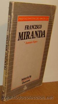 Libros: FRANCISCO MIRANDA - ANTONIO EGEA - Foto 1