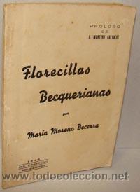 Libros: FLORECILLAS BECQUERIANAS - MAR&Iacute;A MORENO BECERRA - Foto 1