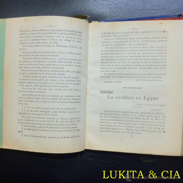 Libros: ESPA&Ntilde;A ART&Iacute;STICA Y LITERARIA - GRANADA 1907. - Foto 10