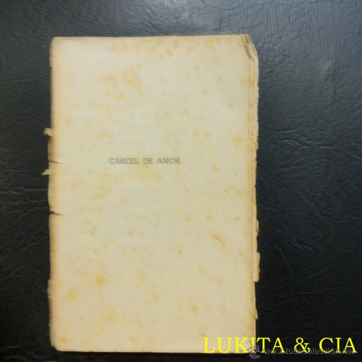 Libros: C&Aacute;RCEL DE AMOR - DIEGO DE SAN PEDRO - RENACIMIENTO. - Foto 1