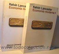 Libros: ECONOM&Iacute;A MODERNA (2 vol.) - KELVIN LANCASTER - Foto 1