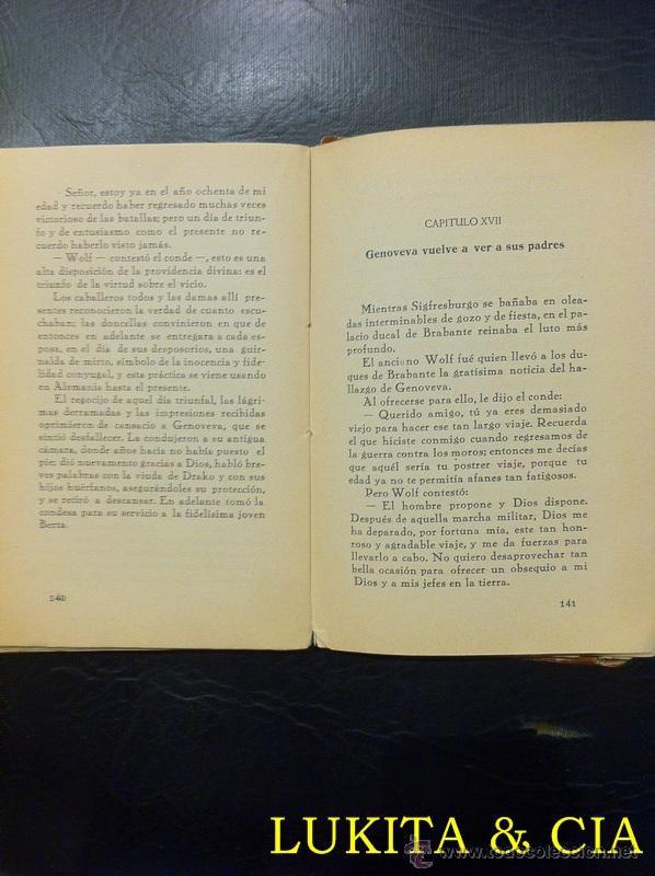 Libros: GENOVEVA - CRISTOBAL SCHMIDT - EDICIONES PAULINA 1952. - Foto 6
