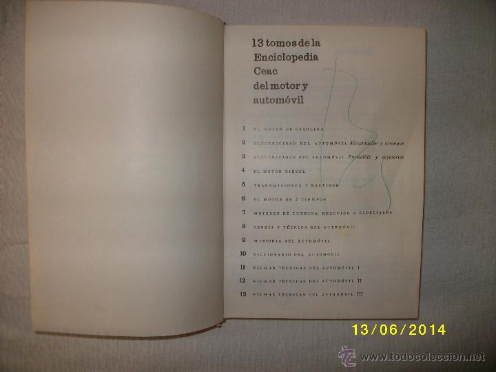 Libros: EL MOTOR DE DOS TIEMPOS N&ordm;6 CEAC - Foto 4