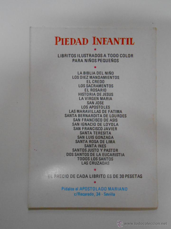 Libros: LA VIRGEN DE FATIMA. PIEDAD INFANTIL. TDKP10 - - Foto 2