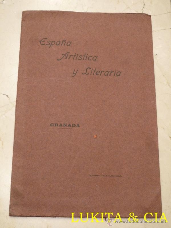 Libros: ESPA&Ntilde;A ART&Iacute;STICA Y LITERARIA - GRANADA 31 DE MAYO DE 1908. N&ordm; 34. - Foto 1