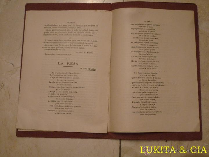 Libros: ESPA&Ntilde;A ART&Iacute;STICA Y LITERARIA - GRANADA 31 DE MAYO DE 1908. N&ordm; 34. - Foto 6