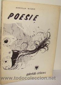Libros: POESIE - MARCELLA MAORO - Foto 1