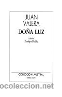 Libros: Do&ntilde;a Luz, Juan Valera - Foto 1