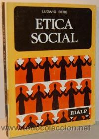 Libros: &Eacute;TICA SOCIAL - LUDWIG BERG - Foto 1