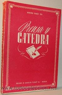 Libros: PRENSA Y C&Aacute;TEDRA - TIHAM&Eacute;R T&Oacute;TH - Foto 1