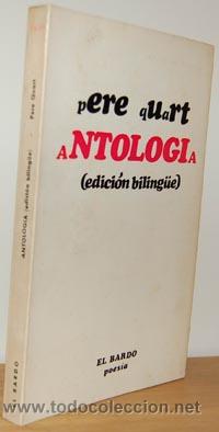 Libros: ANTOLOG&Iacute;A - PERE QUART (Edici&oacute;n biling&uuml;e) - Foto 1