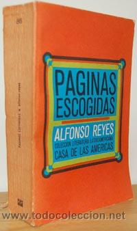 Libros: P&Aacute;GINAS ESCOGIDAS - ALFONSO REYES - Foto 1