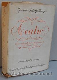 Libros: TEATRO - GUSTAVO ADOLFO BECQUER - Foto 1