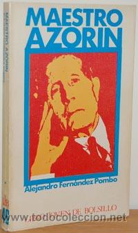 Libros: MAESTRO AZOR&Iacute;N - ALEJANDRO FERN&Aacute;NDEZ POMBO - Foto 1