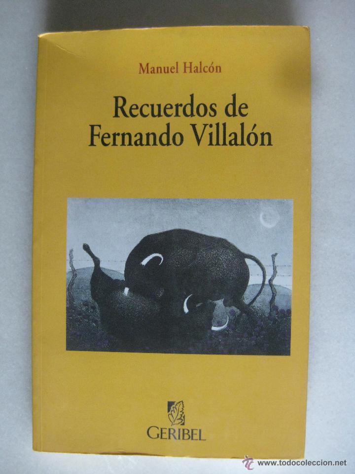 Libros: RECUERDOS DE FERNANDO VILLAL&Oacute;N - Foto 1